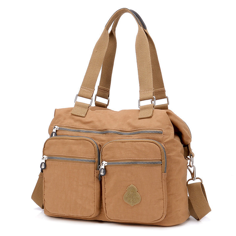 Trendy Nylon Mummy Portable Large Capacity Handbags