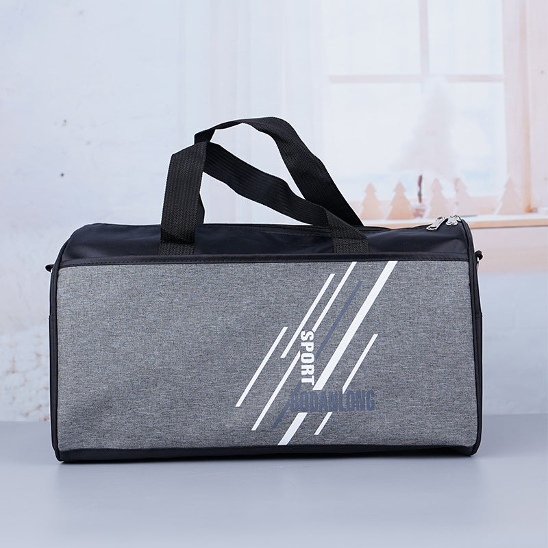 Men's Boarding Dry Wet Separation Fitness Short Travel Bags