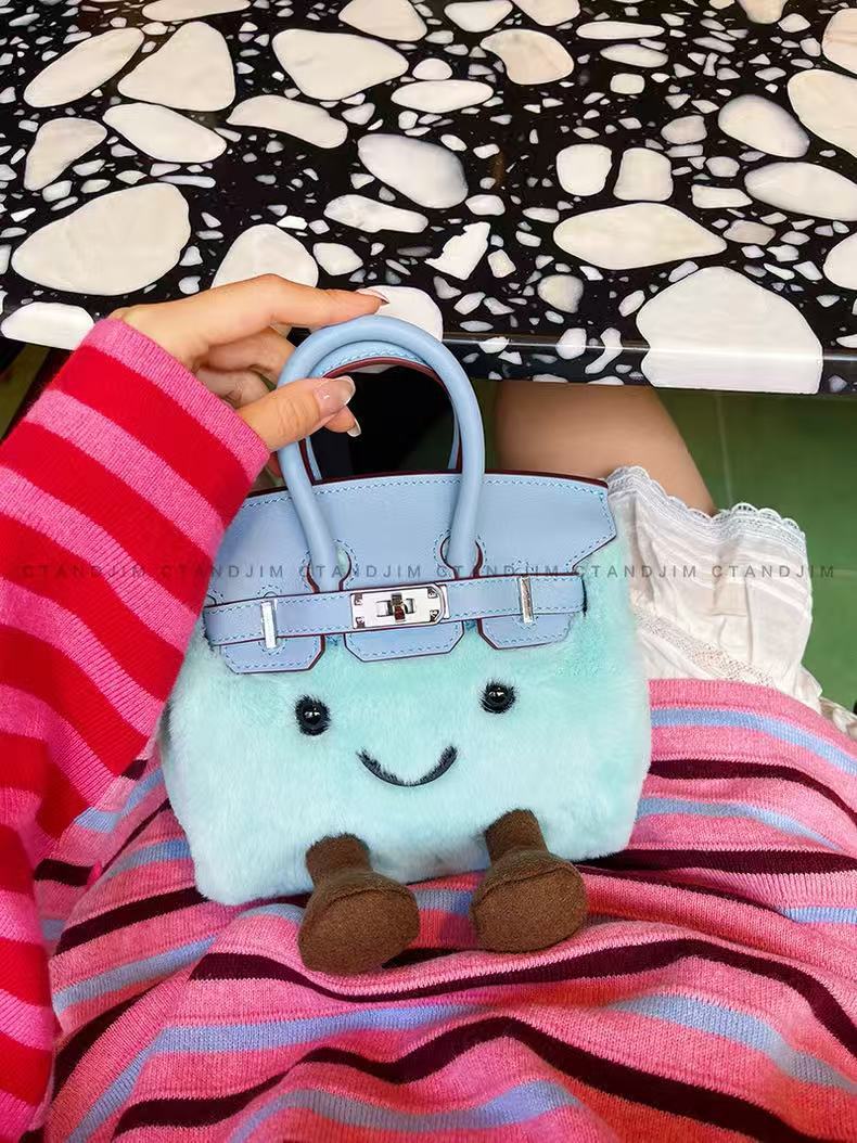 Classy Limited Edition Cute Furry Elf Crossbody Bags