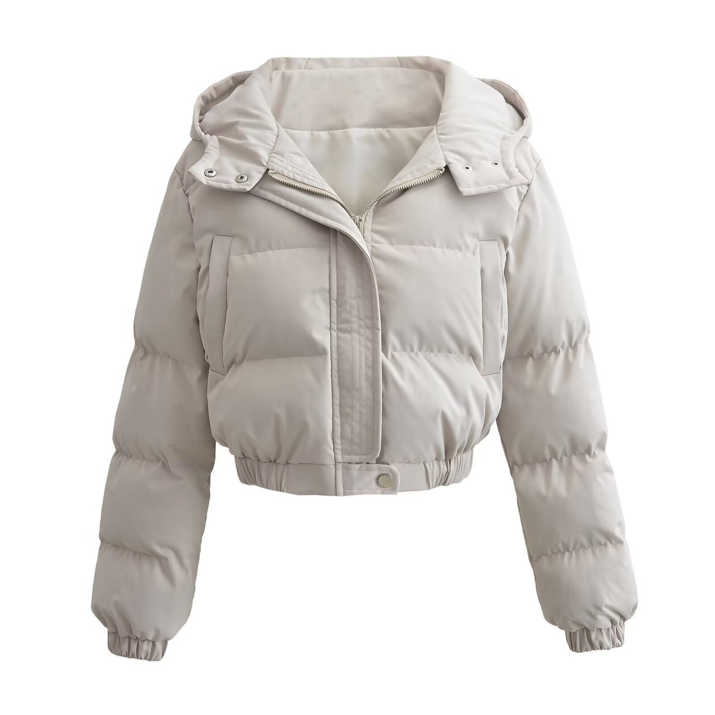 Winter American Style Solid Color Simple Coats