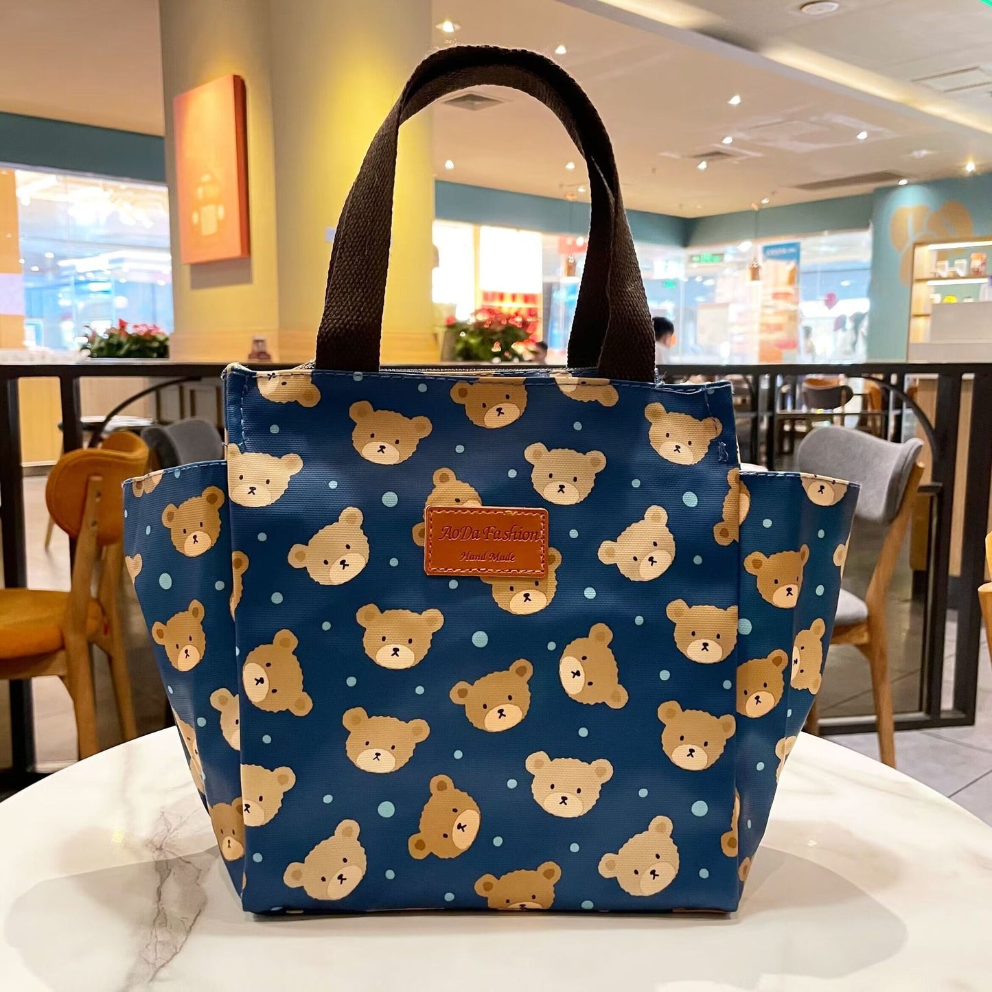 Korean Style Portable Versatile Fashion Cartoon Handbags
