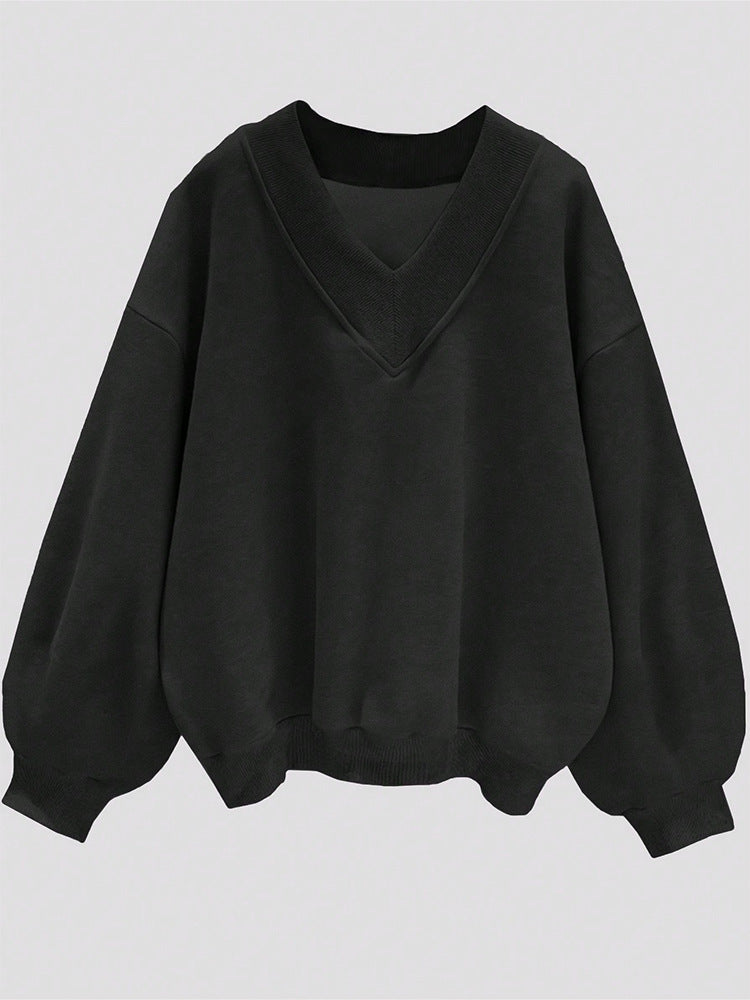 Unique Women's Veet Padded Loose Hoodie Women's Sweater, Sweater