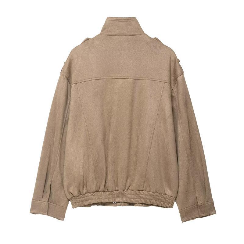 Women's Fashion Casual Trendy Autumn Pocket Loose Jackets