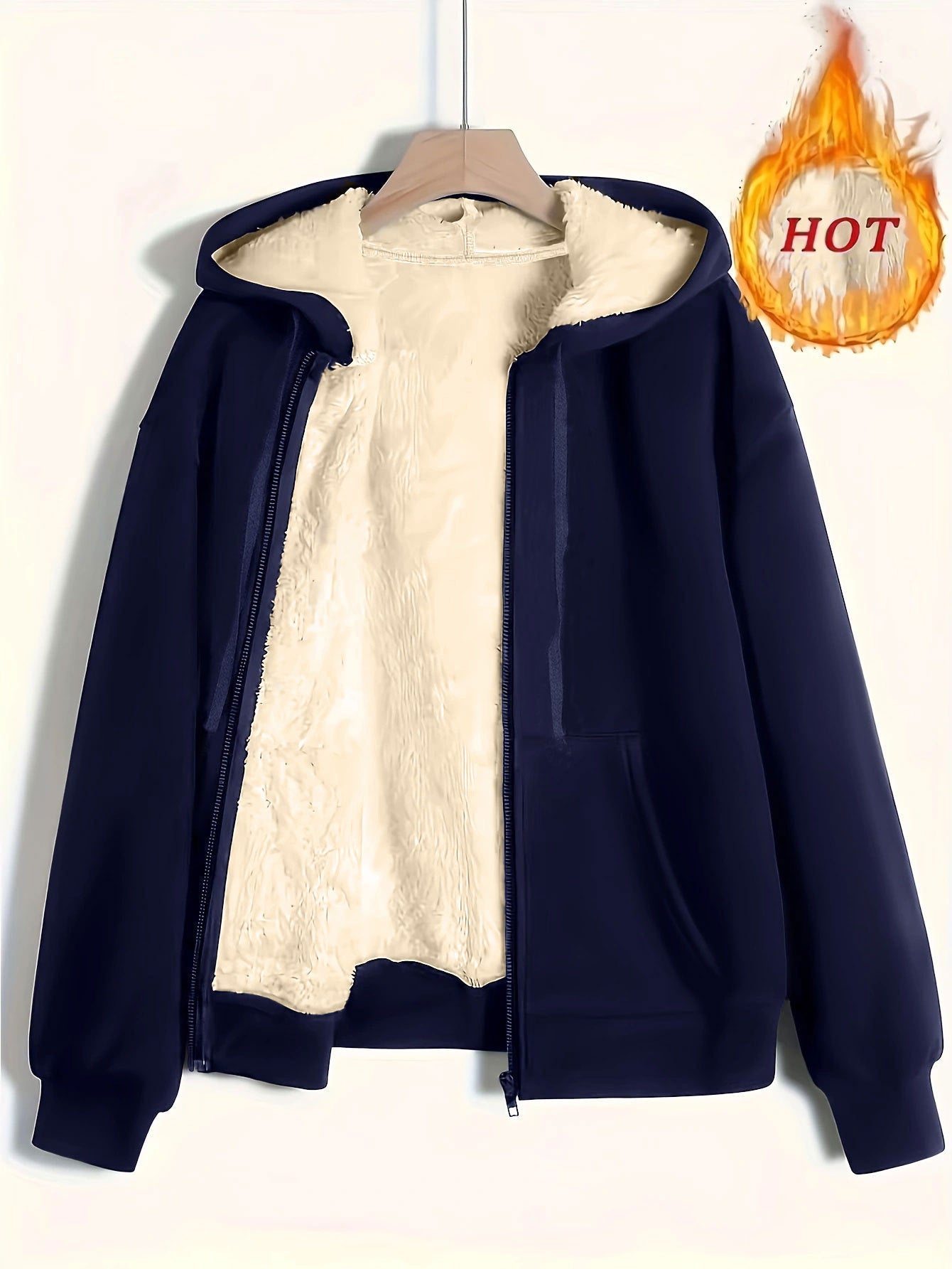Cool Women's Winter Warm Plush Hoodie Women's Sweater, Sweater