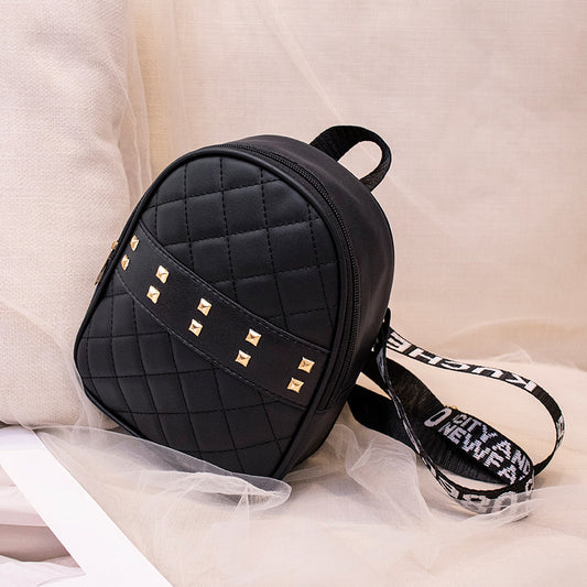 Women's Classic Charming Beautiful Rivet Embroidered Backpacks
