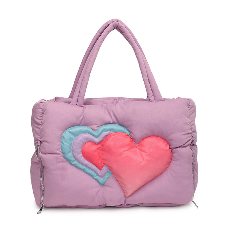 Cotton Clothing Large Capacity Fashion Korean Travel Bags