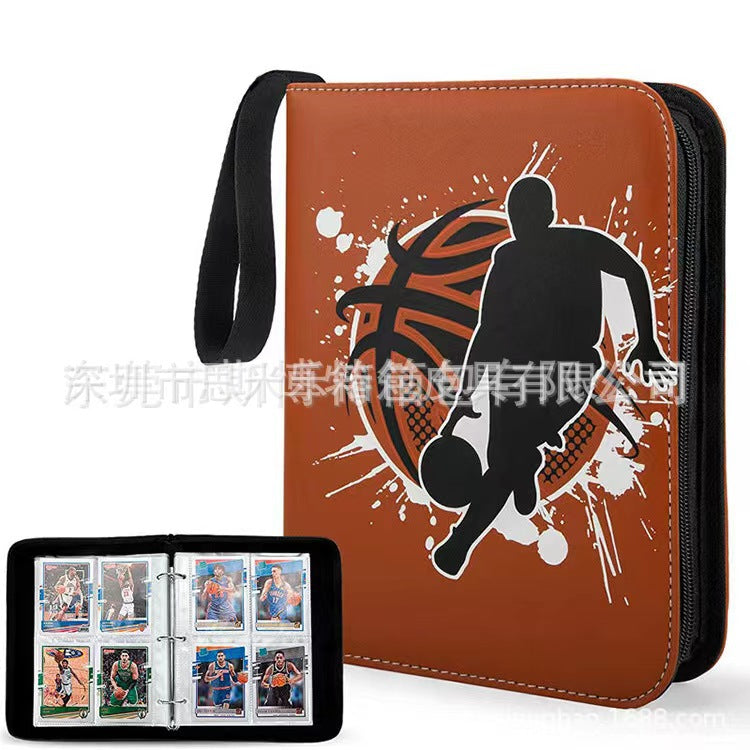 Elegant Binder Zipper Book Game Collection Card Holder