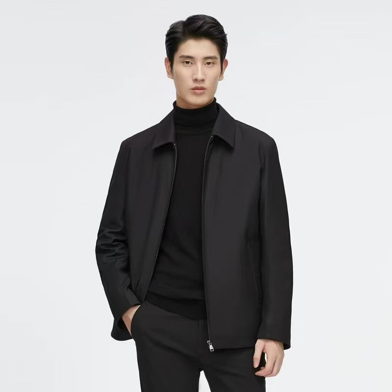 Men's Three-in-one Business Goose Down Executive Jackets
