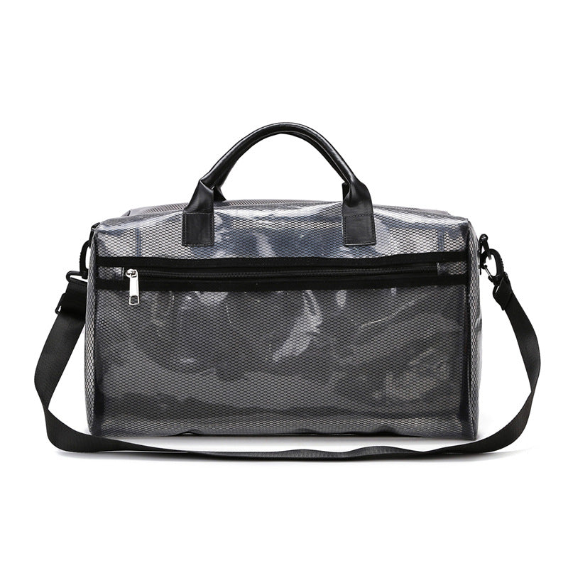 Large Capacity Jelly Transparent Short Distance Travel Bags