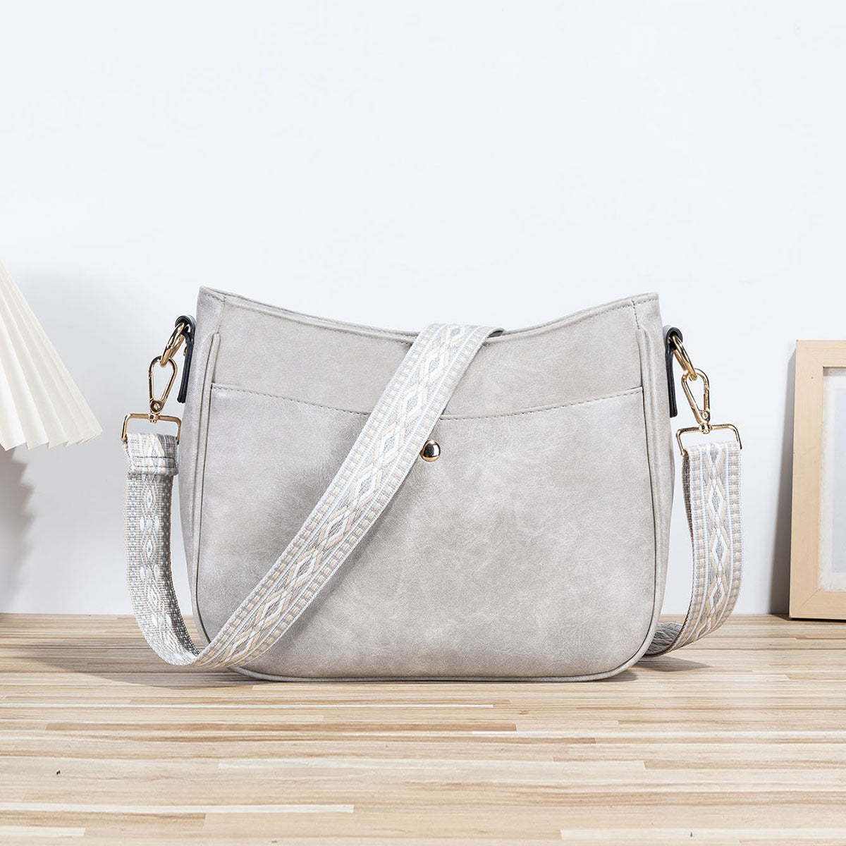 Women's Unique Leather Texture Simple Fashion Shoulder Bags