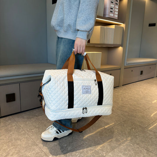 Color Large Capacity Portable Hanging Short Travel Bags