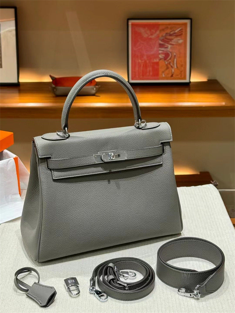 Women's Trendy High-grade Wide Strap Kelly First Bags