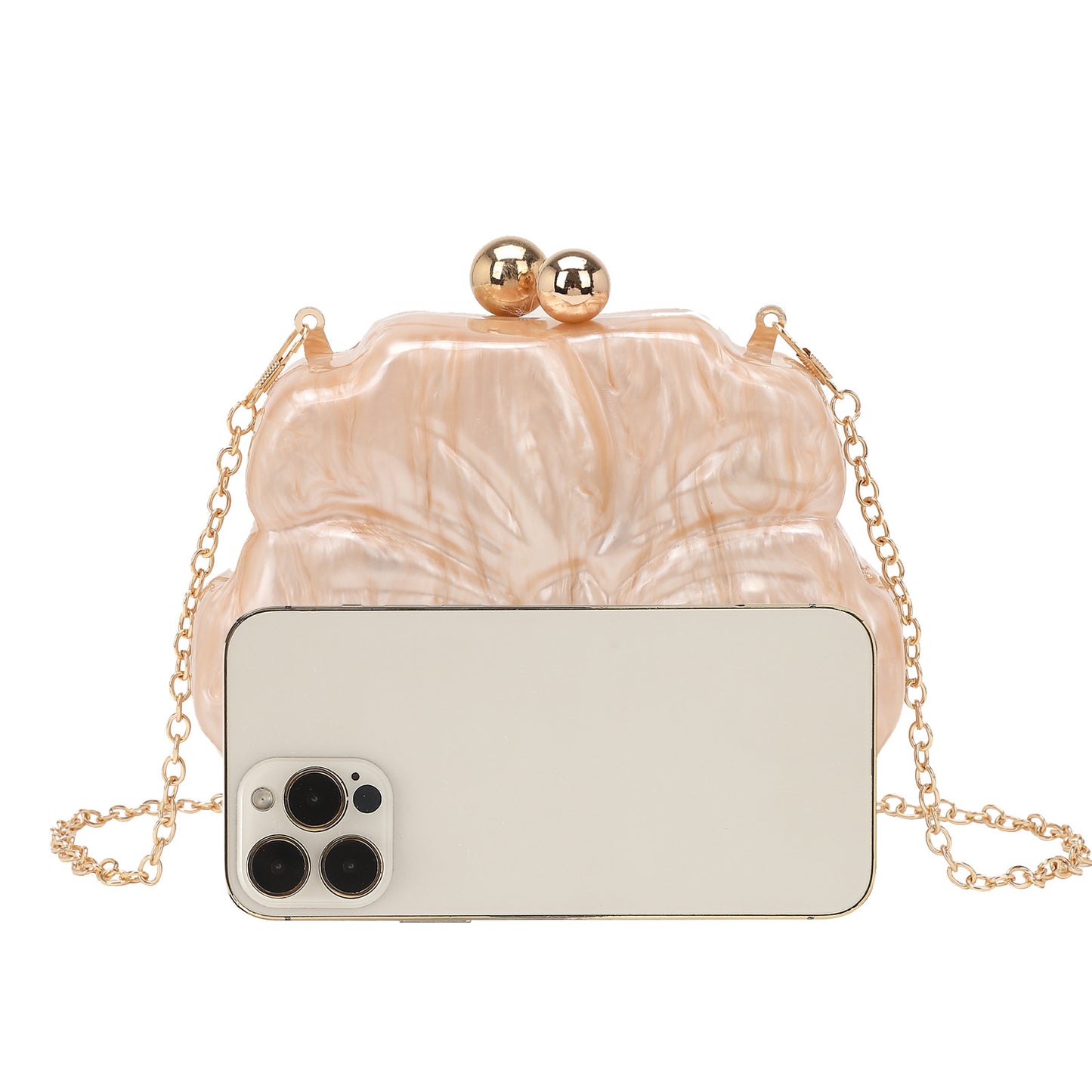 New Dinner Flower Multicolor Acrylic Fresh Bags