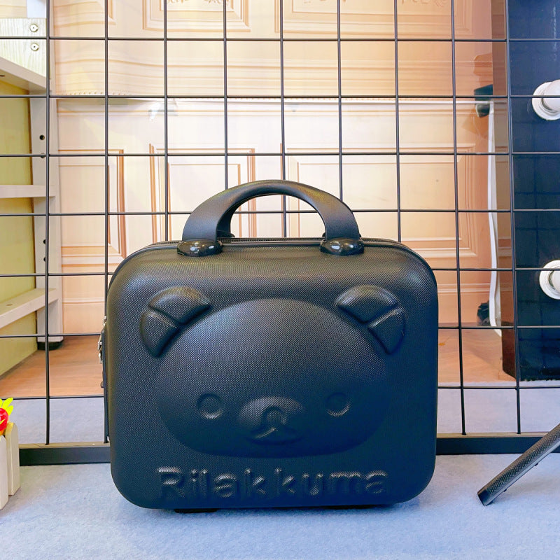 Makeup Box Cartoon Cute Password Convenient Travel Bags