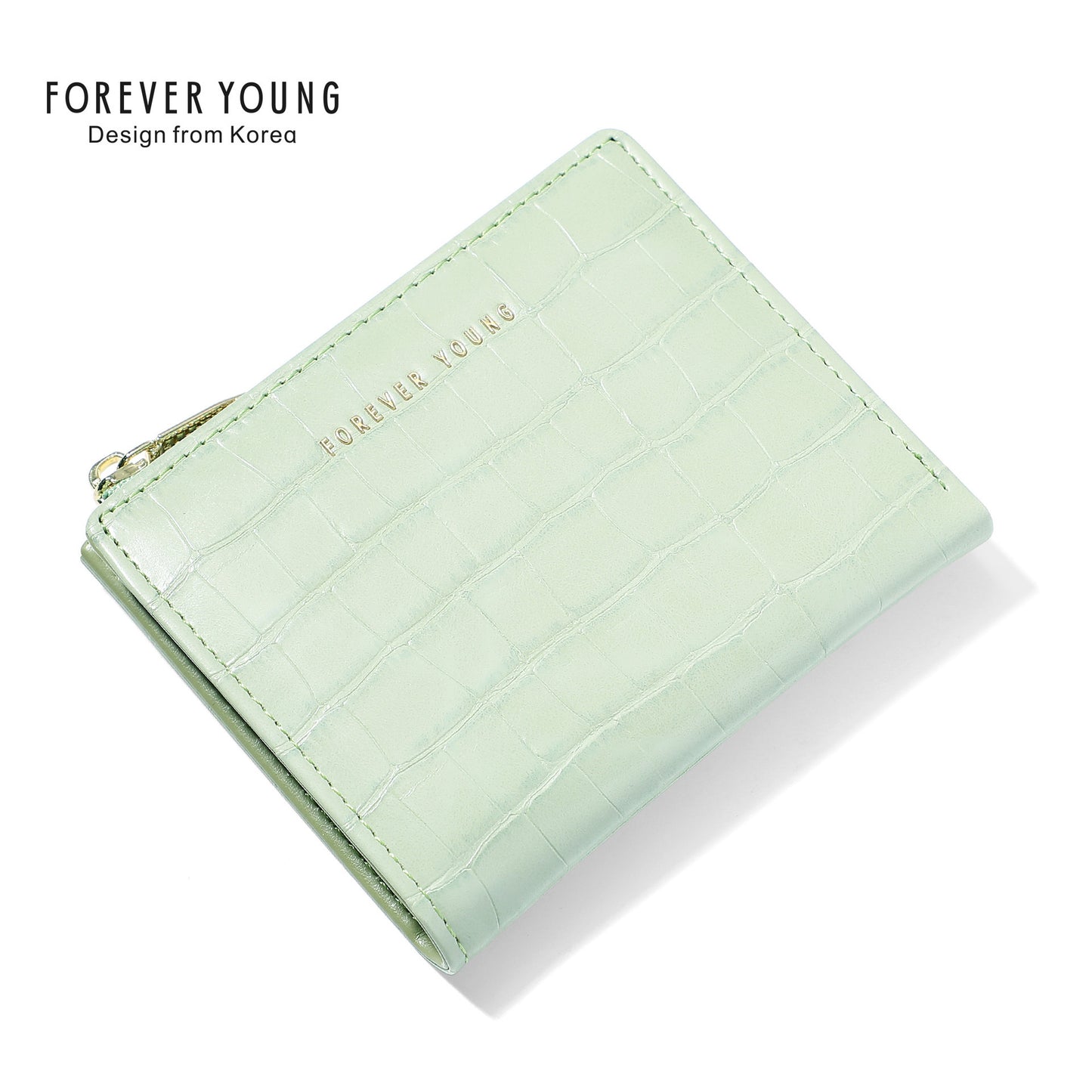 Women's Short Chic Stone Pattern Advanced Sense Ladies Wallets