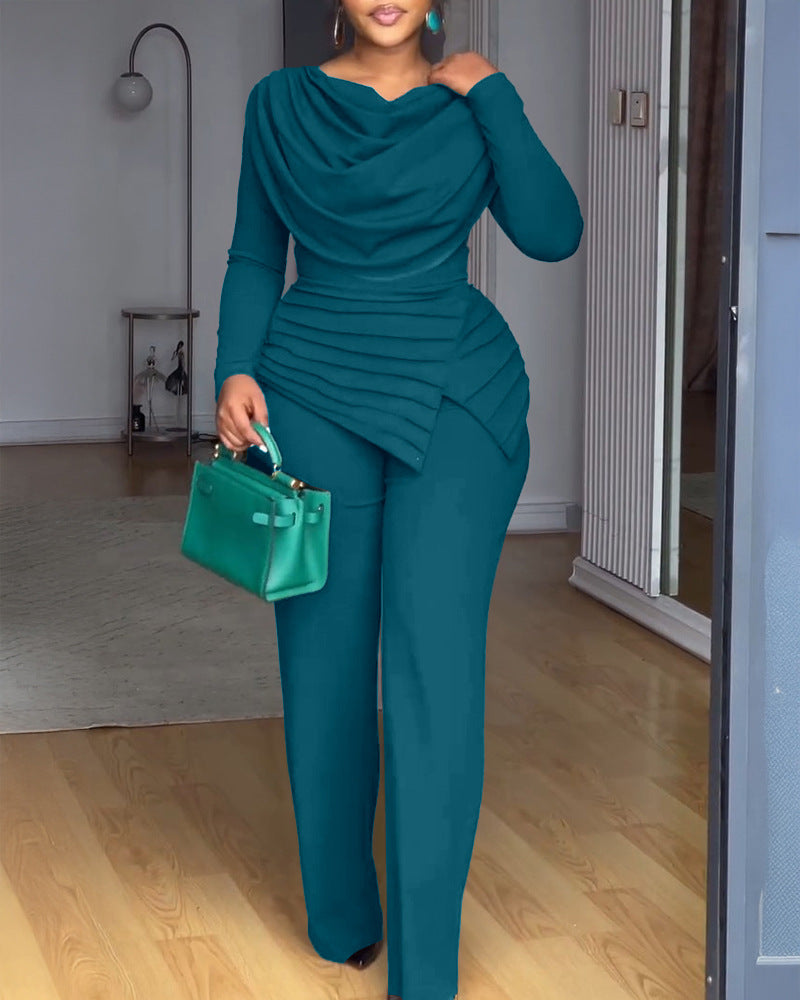 Women's Fashion Spring Sweet Style Fresh Long Jumpsuits