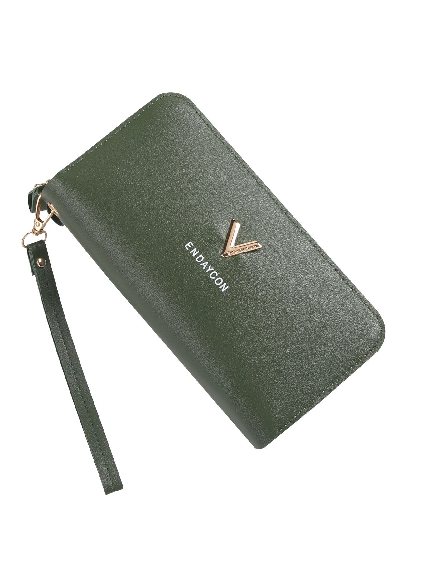 Women's Fashion Simple Lychee Pattern Large Capacity Ladies Wallets