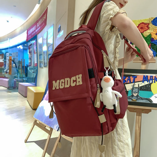 Women's & Men's & Simple Atmospheric Fashion Trend Couple Backpacks