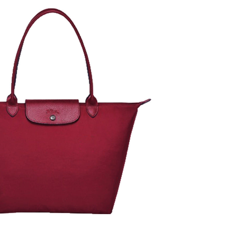 Durable Embroidered Dragon Dumpling Folding Underarm Bags