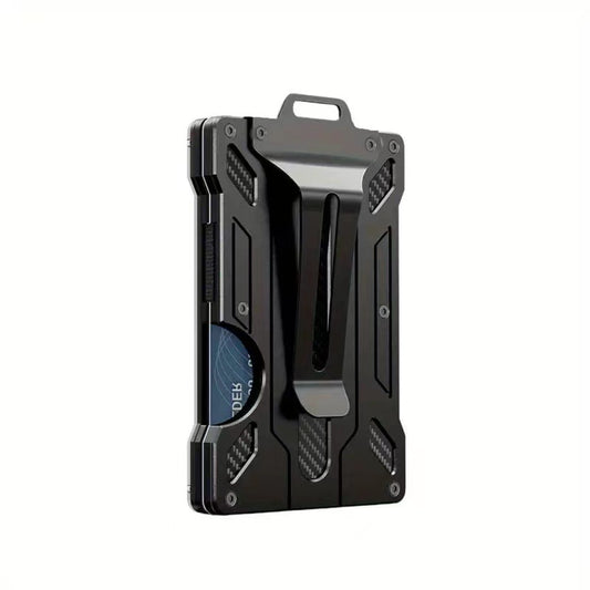 Work Permit Aluminum Alloy Clamp Metal Card Holder