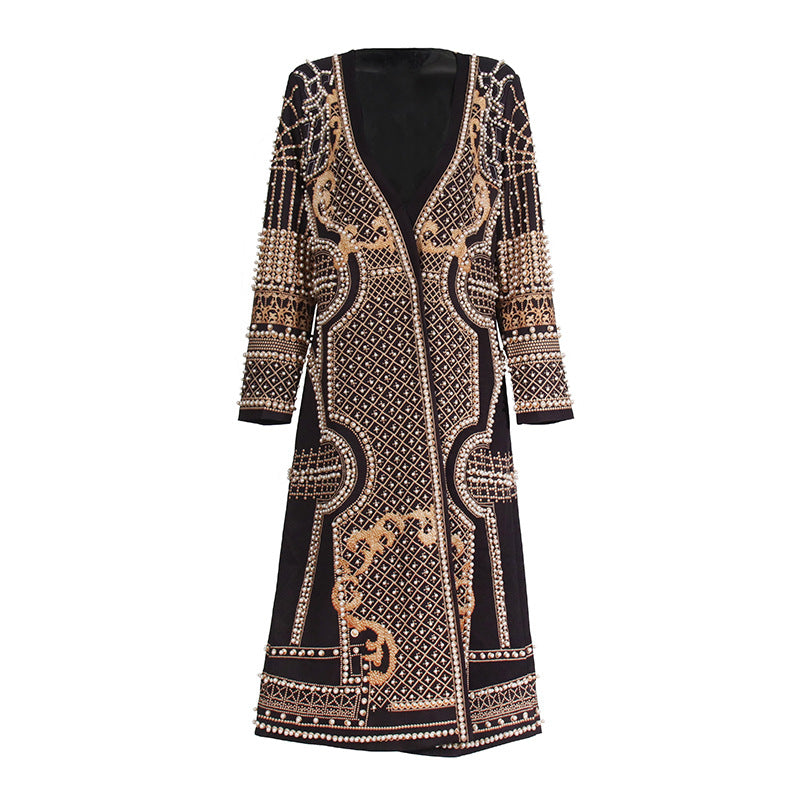 Women's Elegant Profile Baggy Spring High-grade Hidden Hook Coats