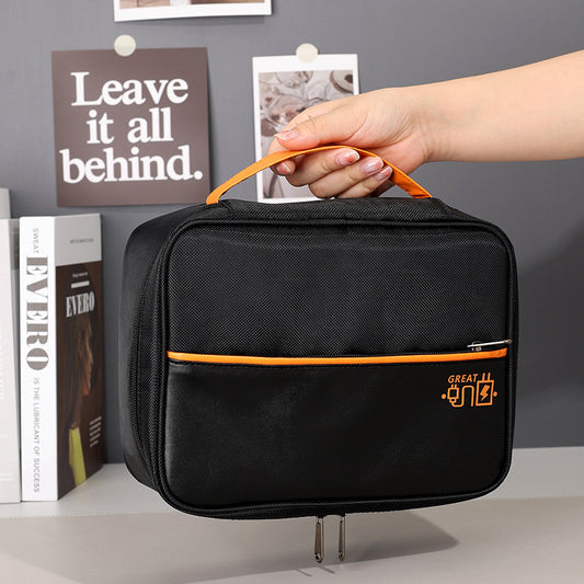 Layer Packet Data Cable Storage Portable Travel Bags