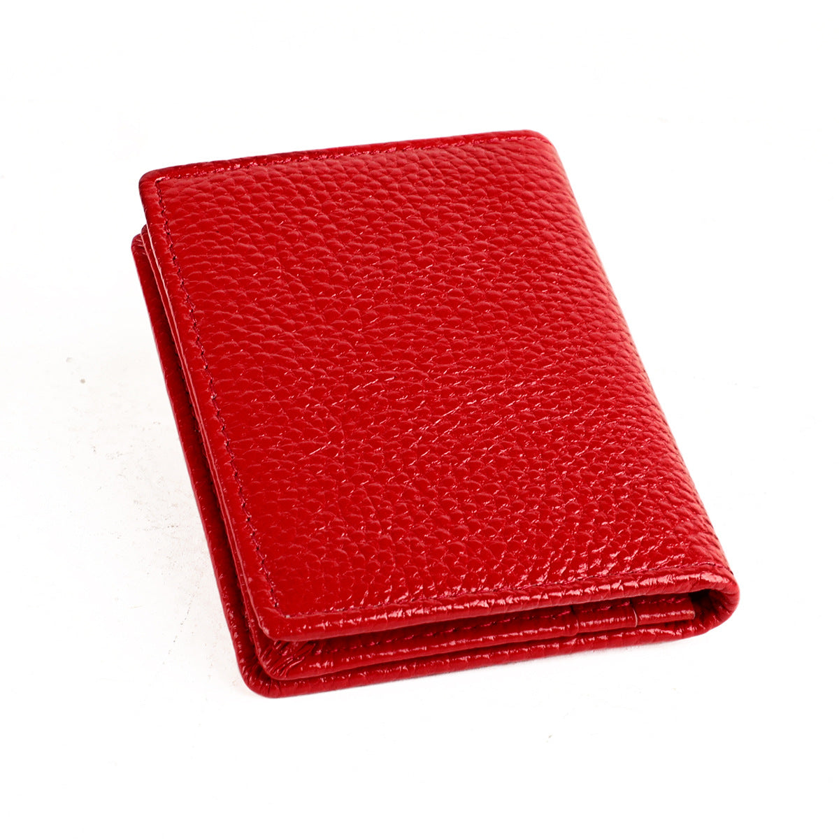 Leather First Layer Clip Bank Hand Card Holder
