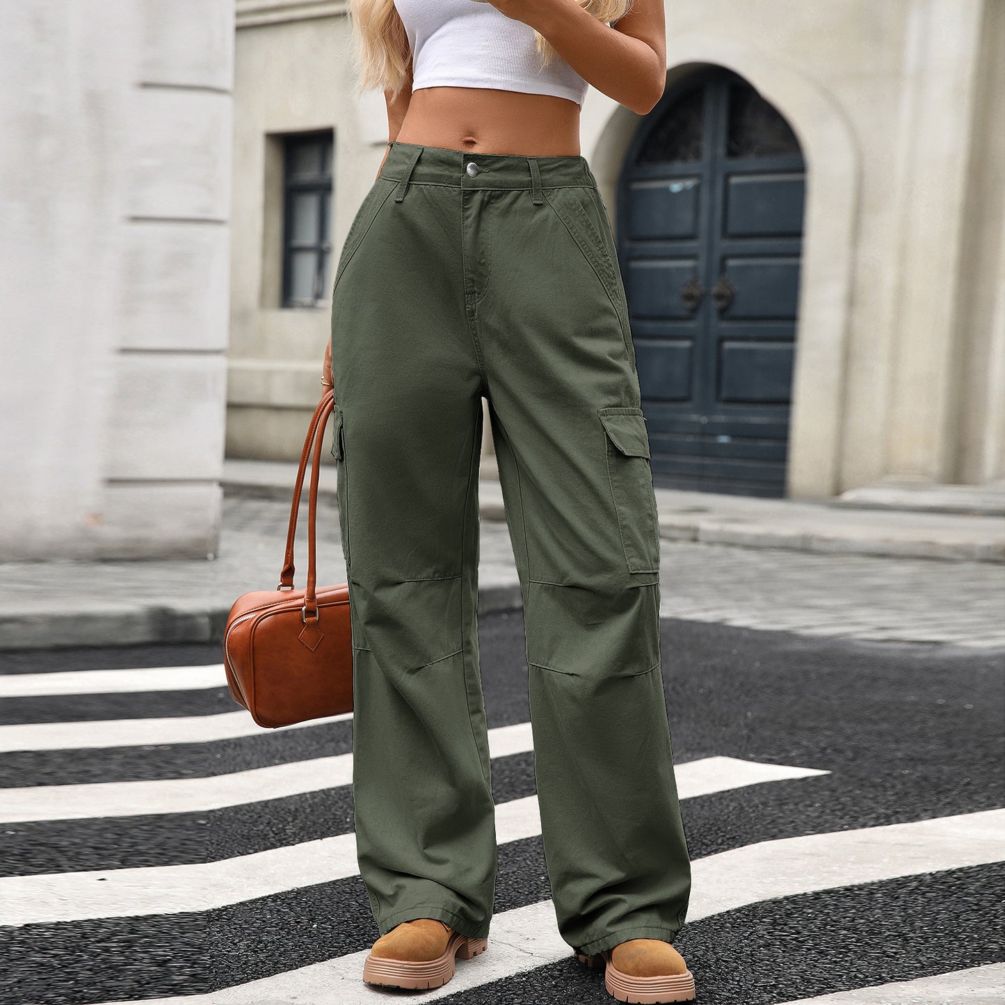 Women's Autumn Loose Slimming Blue Denim Casual Jeans