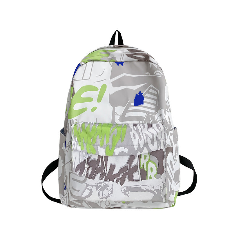 Women's & Men's & Iti Printing Summer Korean Style Middle School Students' Schoolbags