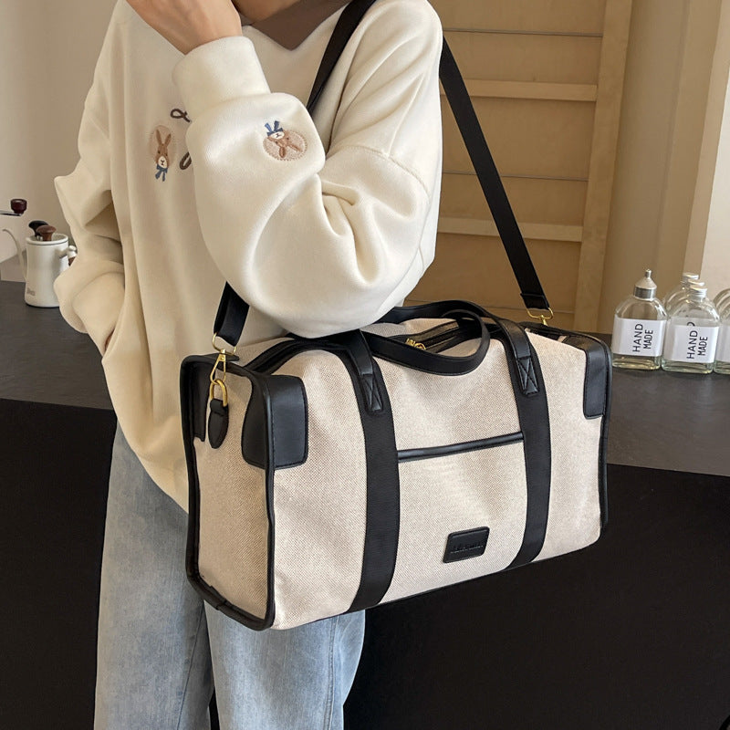 Commute Big Autumn Fashion Canvas Traveling Crossbody Bags