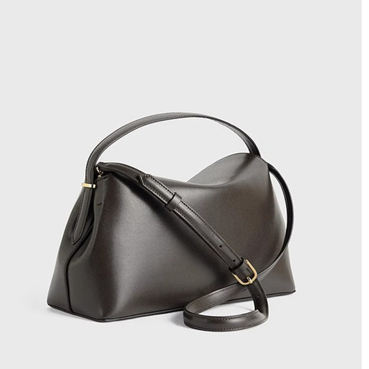 Popular Innovative Shape Texture Leather Clutch Lock