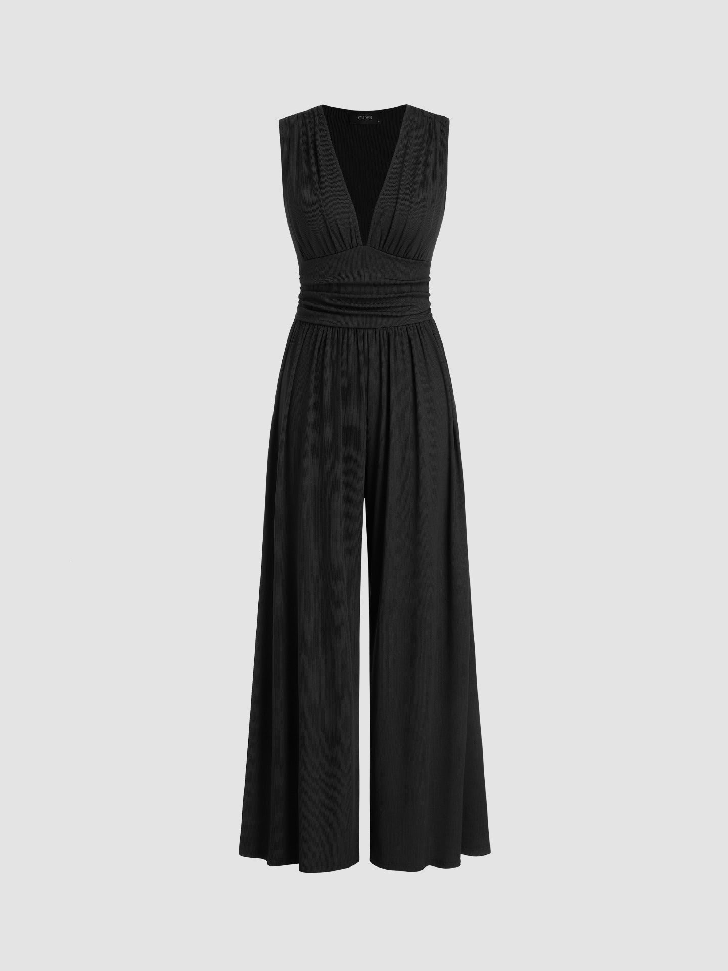 Creative Women's Sleeveless Loose Wide Leg Pants