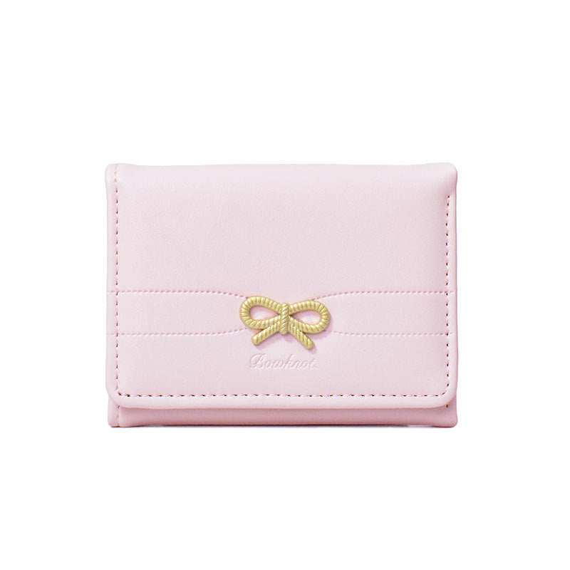 Korean Female Short Simple Multiple Slots Ladies Wallets