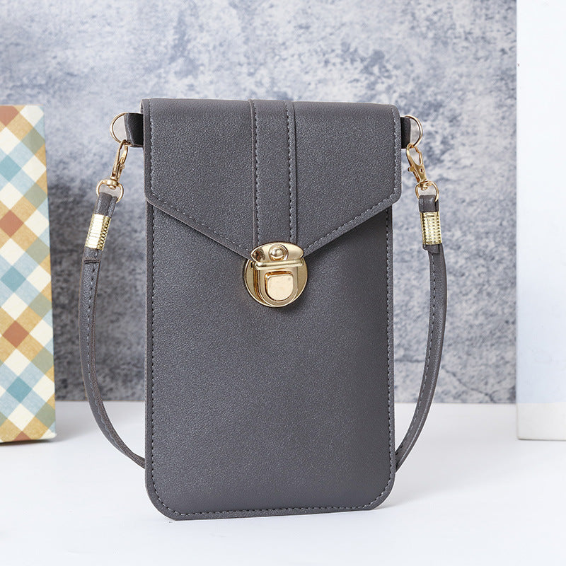 Women's Touch Screen Mobile Fashionable Korean Fashion Coin Purses