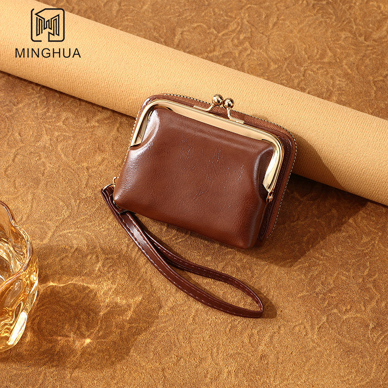 Women's Certificate Solid Color Multiple Slots Good-looking Ladies Wallets