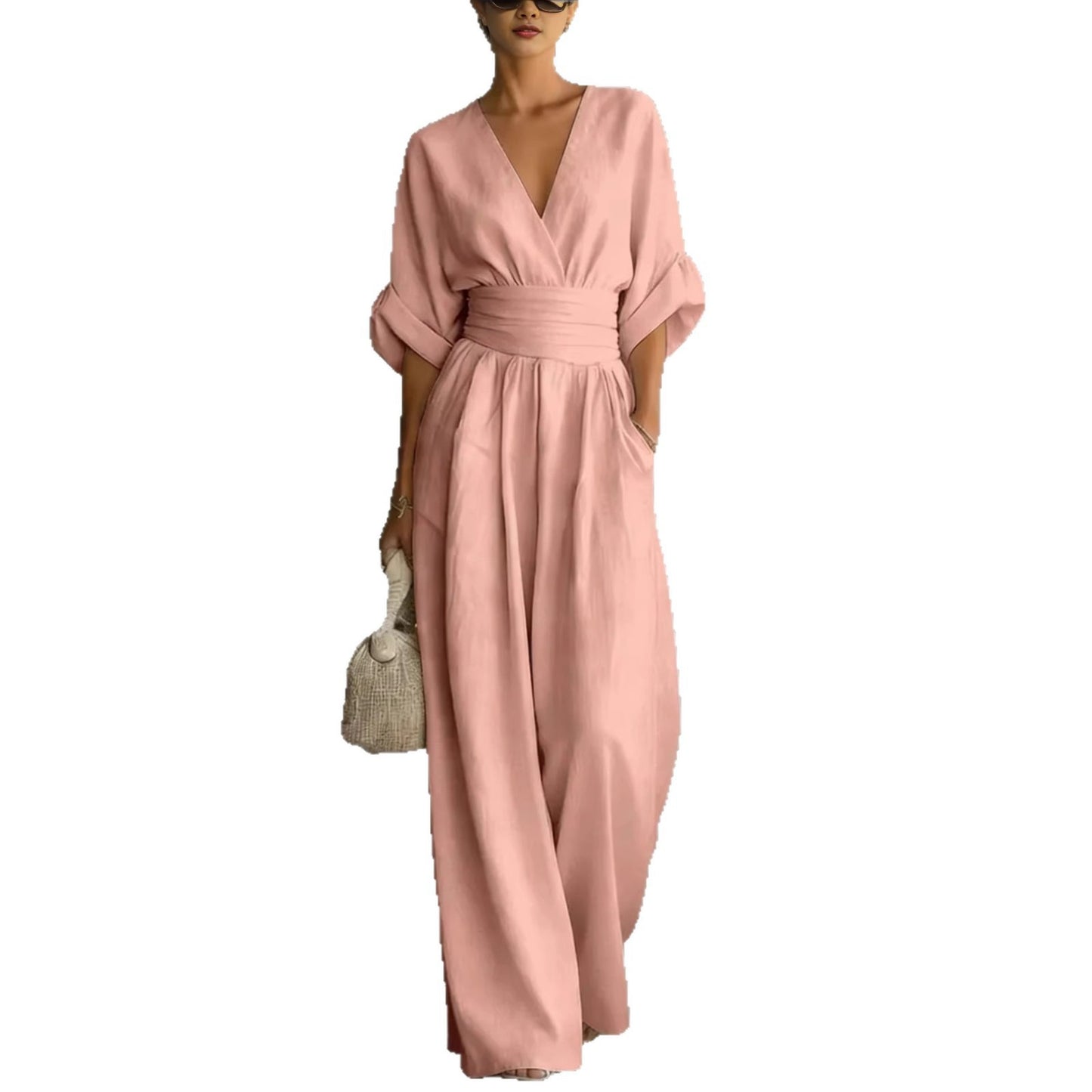 Trendy Comfortable Classy Women's Elegant Waist Women's Jumpsuit/clothing
