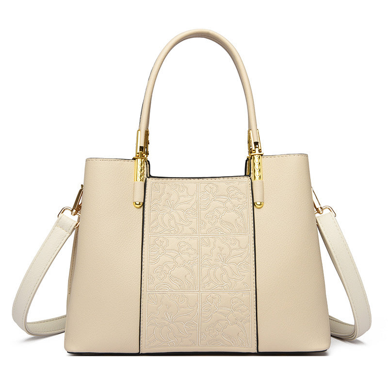 Classic Feel Chinese Style Red Large Tote Bags