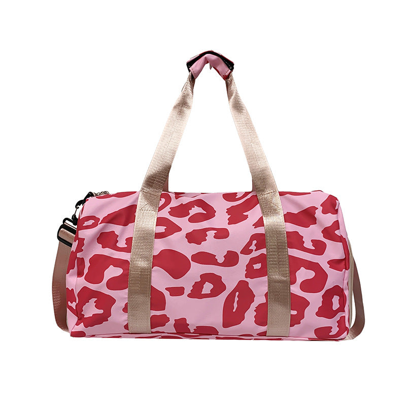 Short Trip Large Capacity Cows Pattern Travel Bags