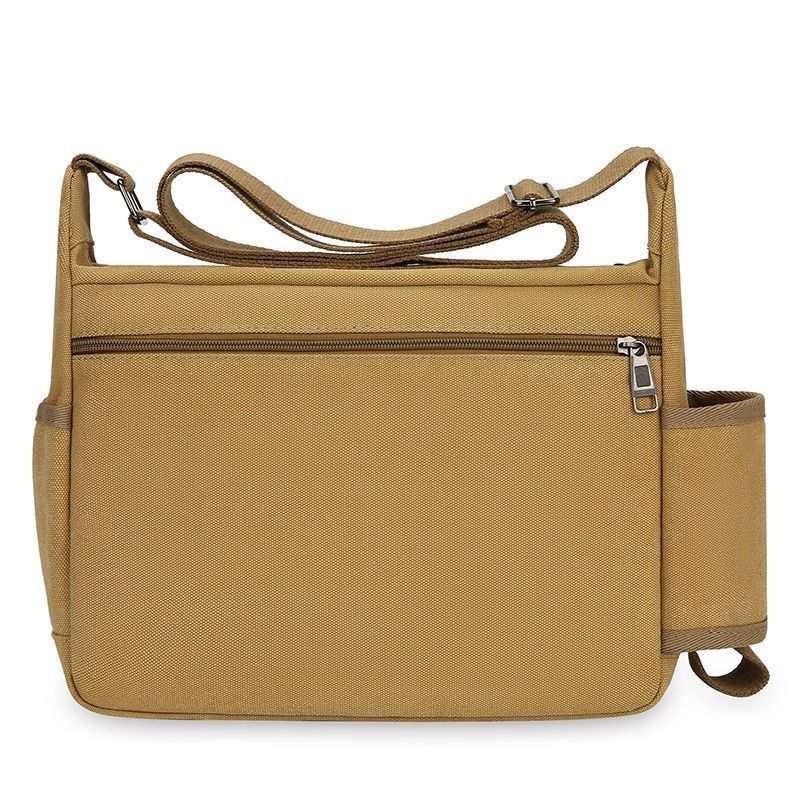 Men's Canvas Retro Large Capacity Versatile Men's Shoulder Bags