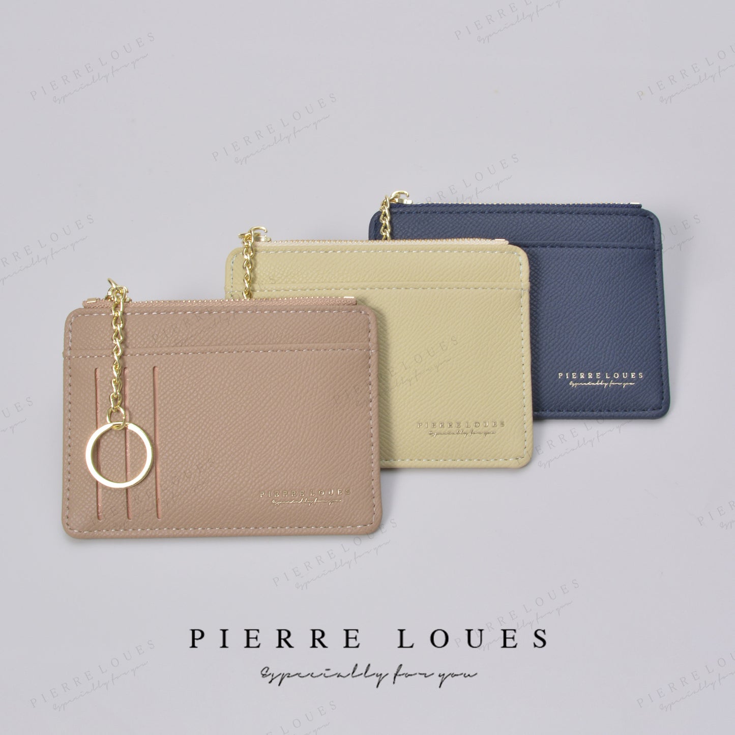 Women's Zipper Korean Mini Multiple Slots Cover Card Holder