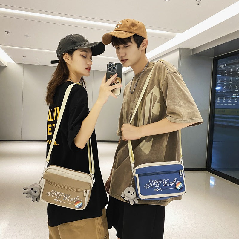 Women's & Men's & Trendy Leisure Mobile Simple Lightweight Men's Messenger Bags