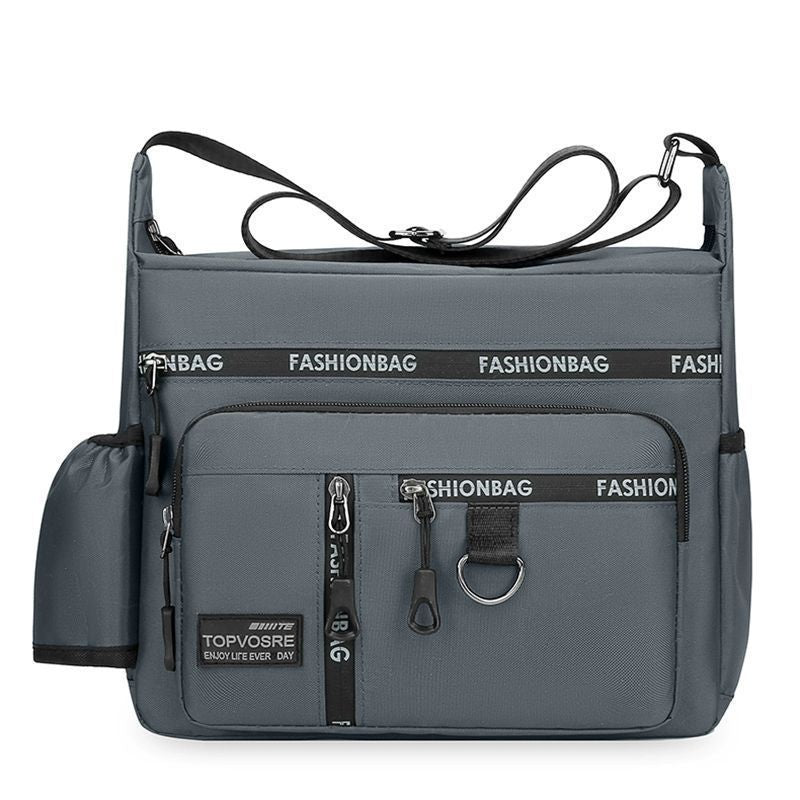 Men's Large Capacity Lightweight Oxford Cloth Versatile Men's Messenger Bags