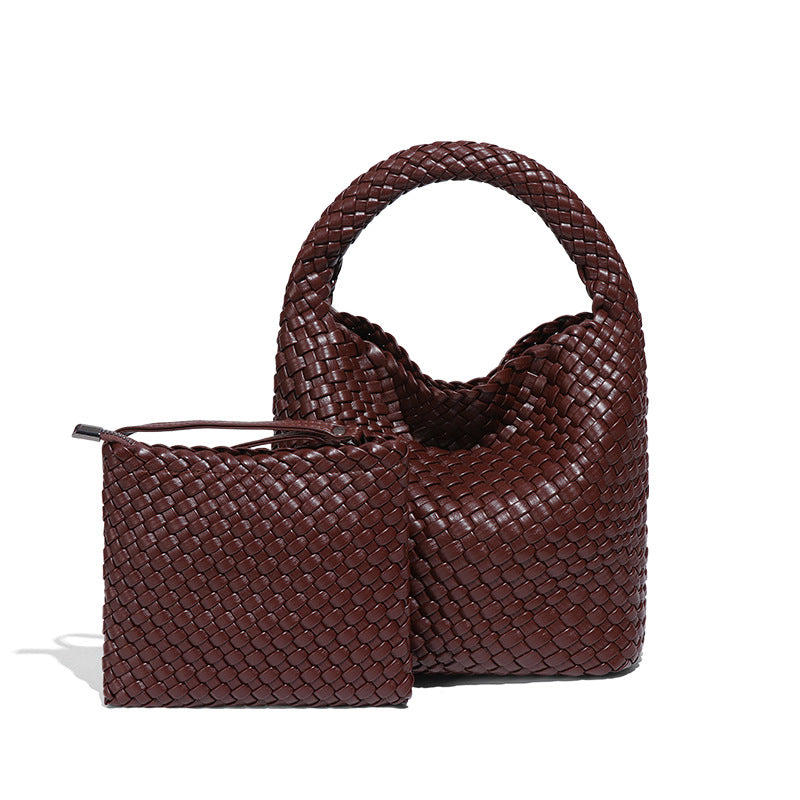 Fashion High-grade Handmade Woven Mother Large Bags