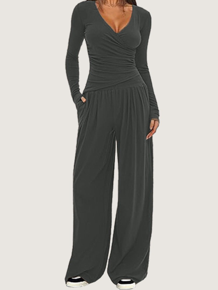 Creative Casual Women's Long Sleeve Sportswear Fashion Casual Suit