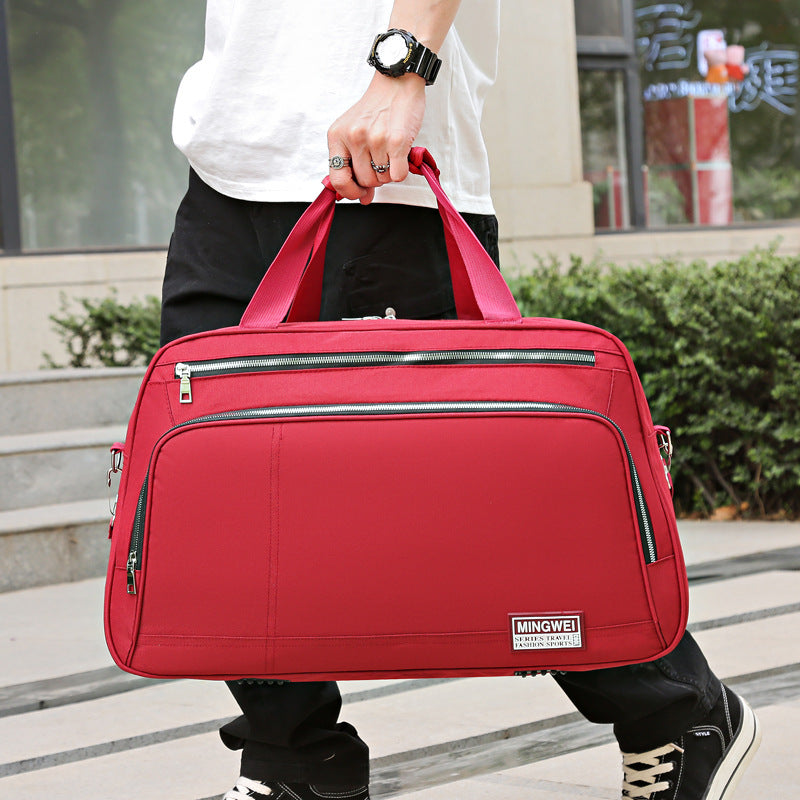 Men's Simple Office Portable Large Capacity One Travel Bags