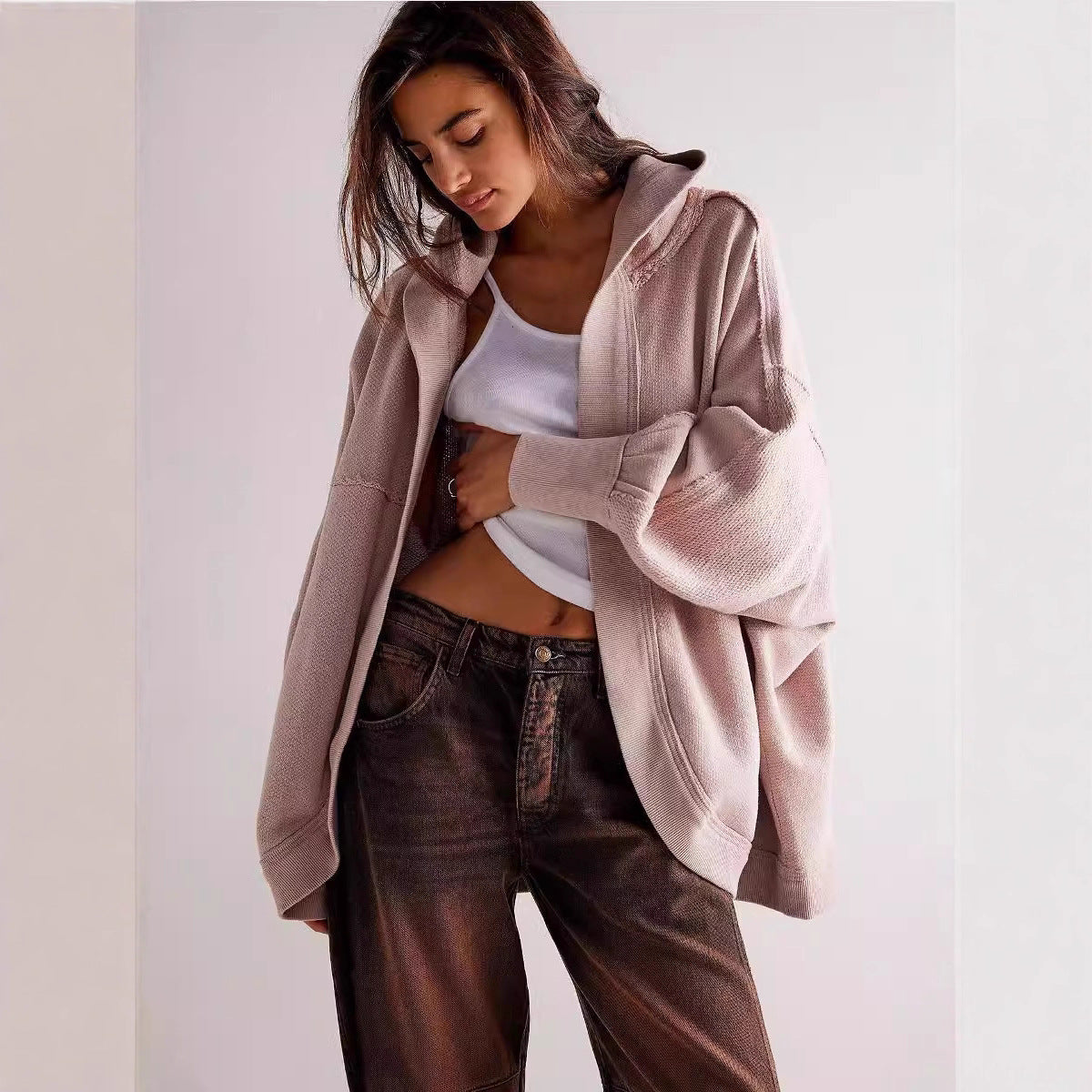 Women's Winter American Style Casual Retro Sweatshirt Sweaters