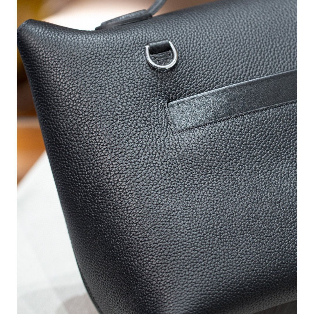 Version Original Cowhide All-steel Hardware Brushed Edge Crossbody Bags