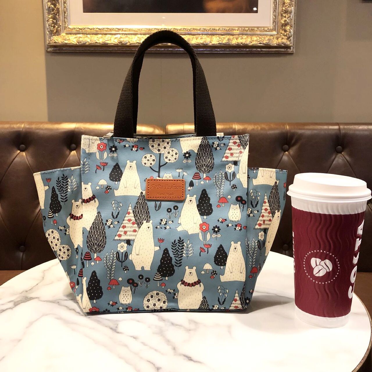 Korean Style Portable Versatile Fashion Cartoon Handbags