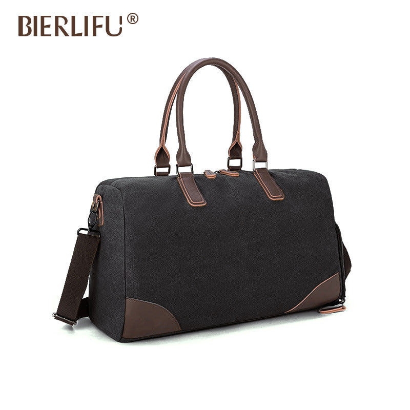 Fashion Canvas Portable Large Capacity Personality Travel Bags