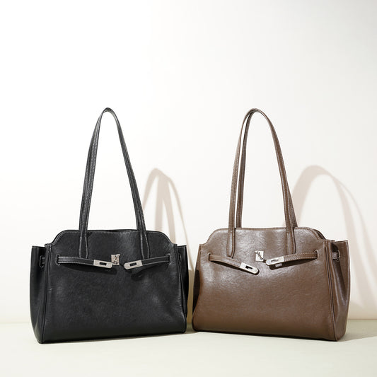 Niche City Versatile Retro Elegant Commuter Handbags